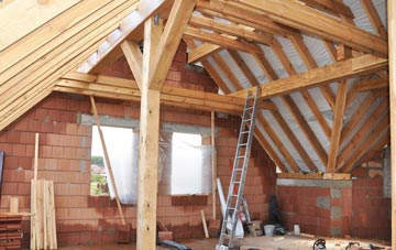 Spurlands End attic trusses